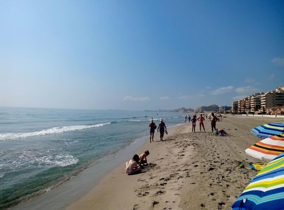 Apartamento En Primera Linea De Playa ムルシア エクステリア 写真