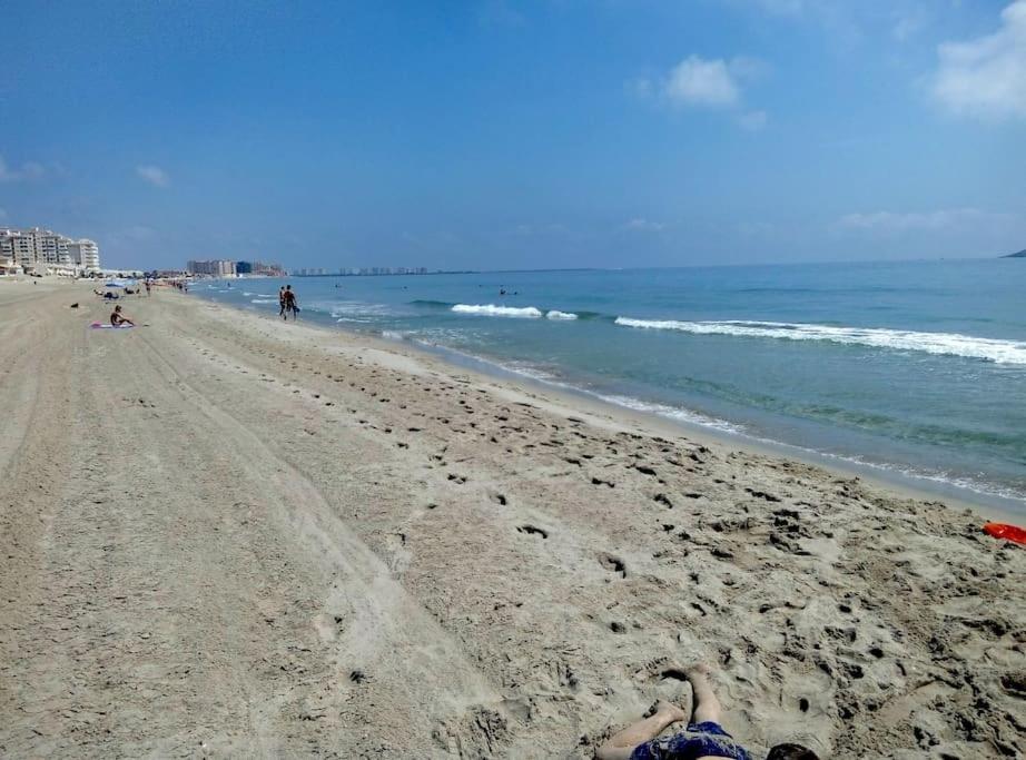 Apartamento En Primera Linea De Playa ムルシア エクステリア 写真